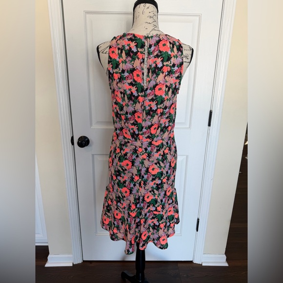 J. Crew Vibrant Floral Midi Dress - Picture 2 of 3